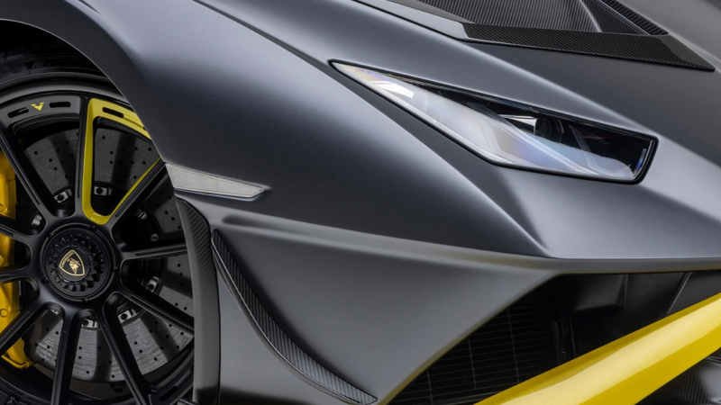 Photo of Vorsteiner Front Carbon Canards for the Lamborghini Huracan STO - Image 2